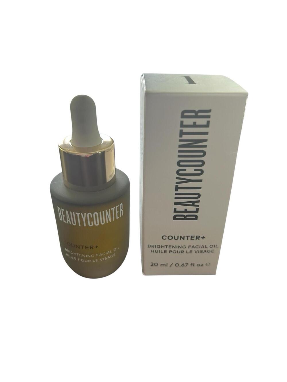 Beautycounter Counter+ Brightening Facial Oil 0.67 oz New In Box